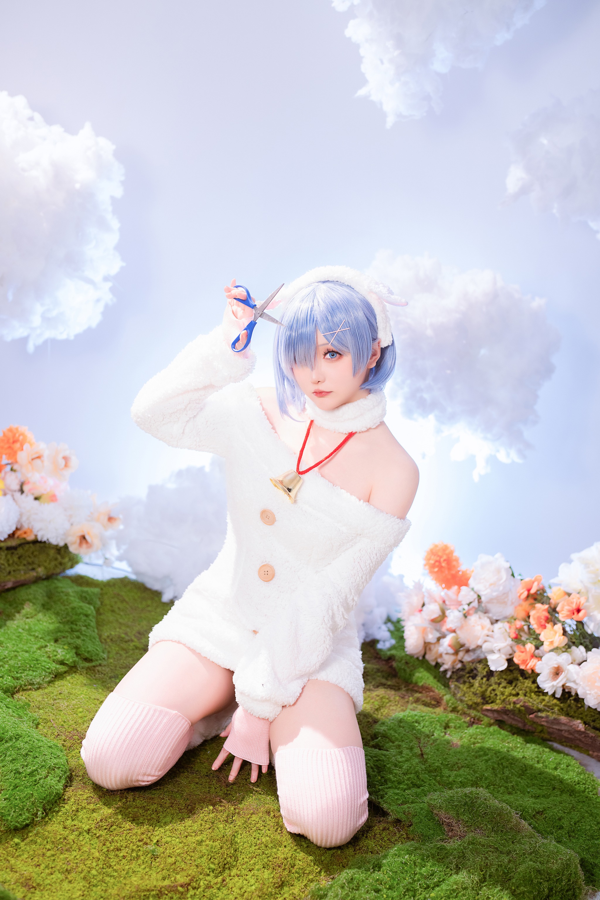 图片[1]-星之迟迟 – NO.209 24年01月计划蕾姆 绵羊ver[38P]-XikXak
